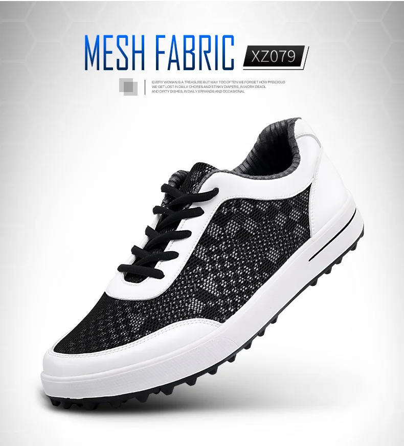 PGM/обувь для гольфа очень легкая и дышащая Нескользящая Тканевая обувь|Обувь