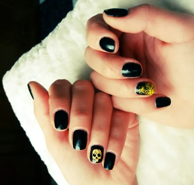 

30Pcs Silver Skull Gold Nail Art Decorations Metal 3d Bling Charms Nail Decor Cute Rock NailArt Supplies Steam Punk Manicure