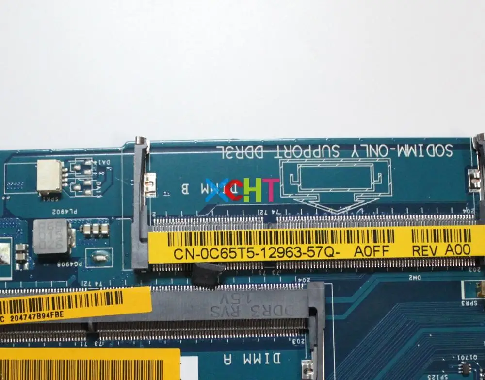 Для Dell 17 5558 5758 C65T5 0C65T5 CN AAL10 LA B843P SR245 I3 5010U Материнская плата ноутбука
