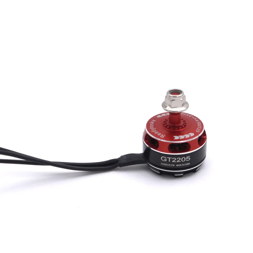 4x новейший GT2205 2205 2300KV бесщеточный двигатель 3 4S одножильный провод для ZMR250 Robocat 270