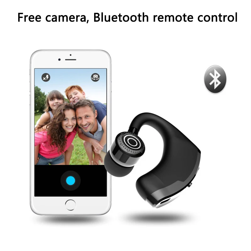 V9 Handsfree Бизнес Беспроводная Bluetooth гарнитура с микрофоном Голосовое управление