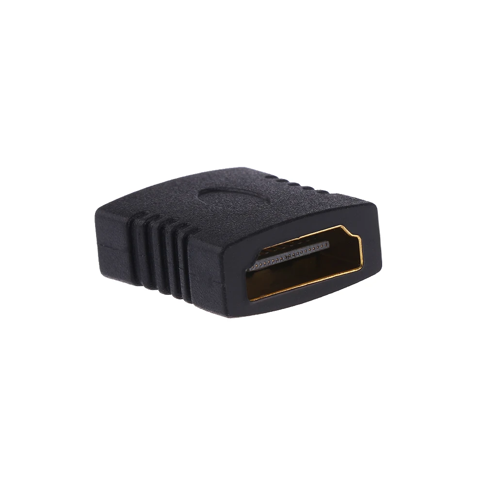 2 шт. черный HDMI совместимый удлинитель мама соединитель адаптера F/F подходит для