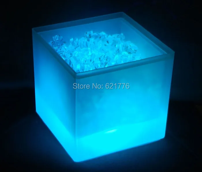 1 шт. светодиодное пластиковое Двухслойное ведро для льда 3 5 л | Лампы и освещение