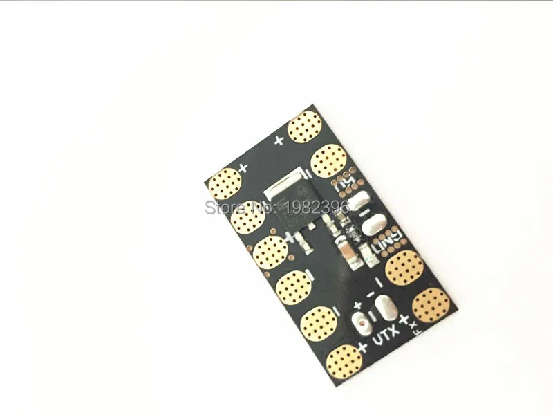 Мини распределительная плата с 5V BEC светодиодными лампами для FPV