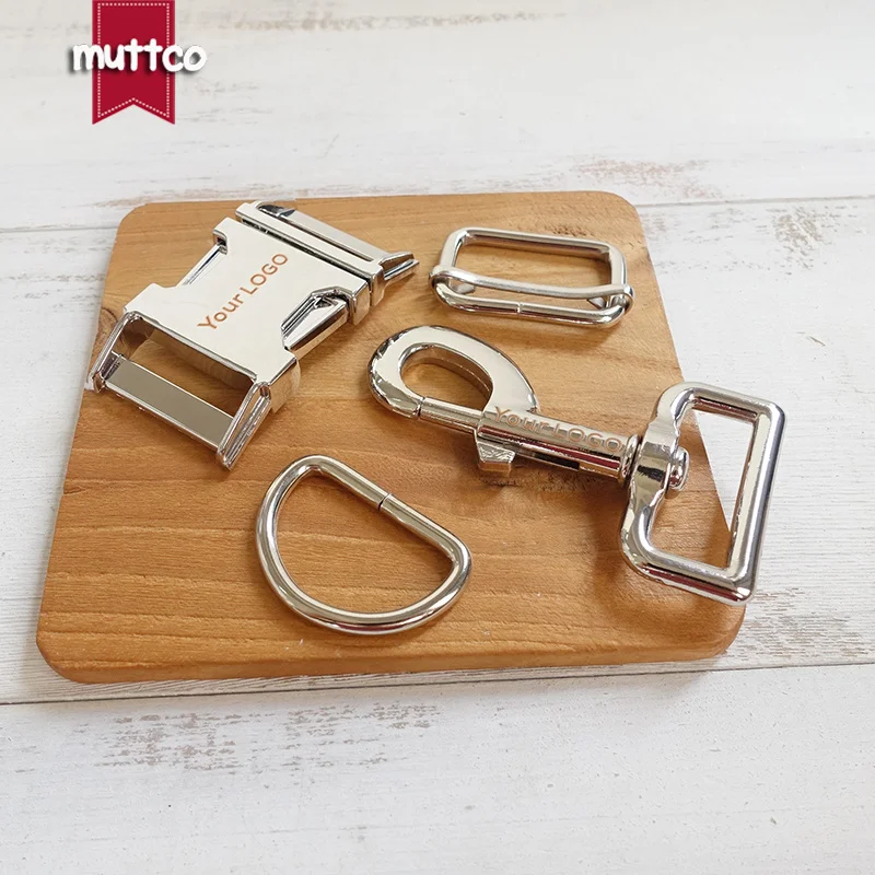 (Металлическая пряжка + Регулируемая кольцо D металлическая застежка для