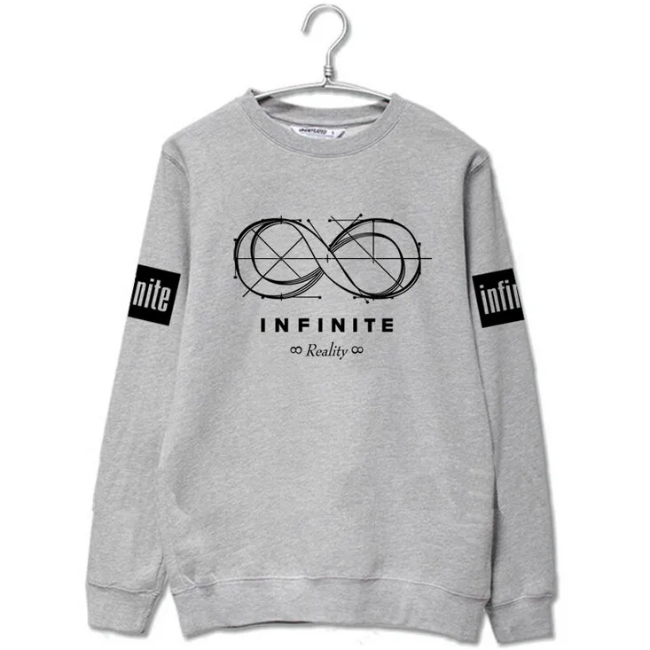2018 Новая Мода infinite 5th мини альбом же Круглая горловина толстовки kpop реальности