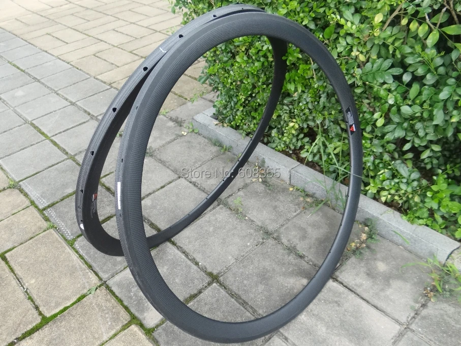 FLX-RIM-T03: углеродный Матовый велосипед дорожный 700c трубчатый обод колеса 38 мм