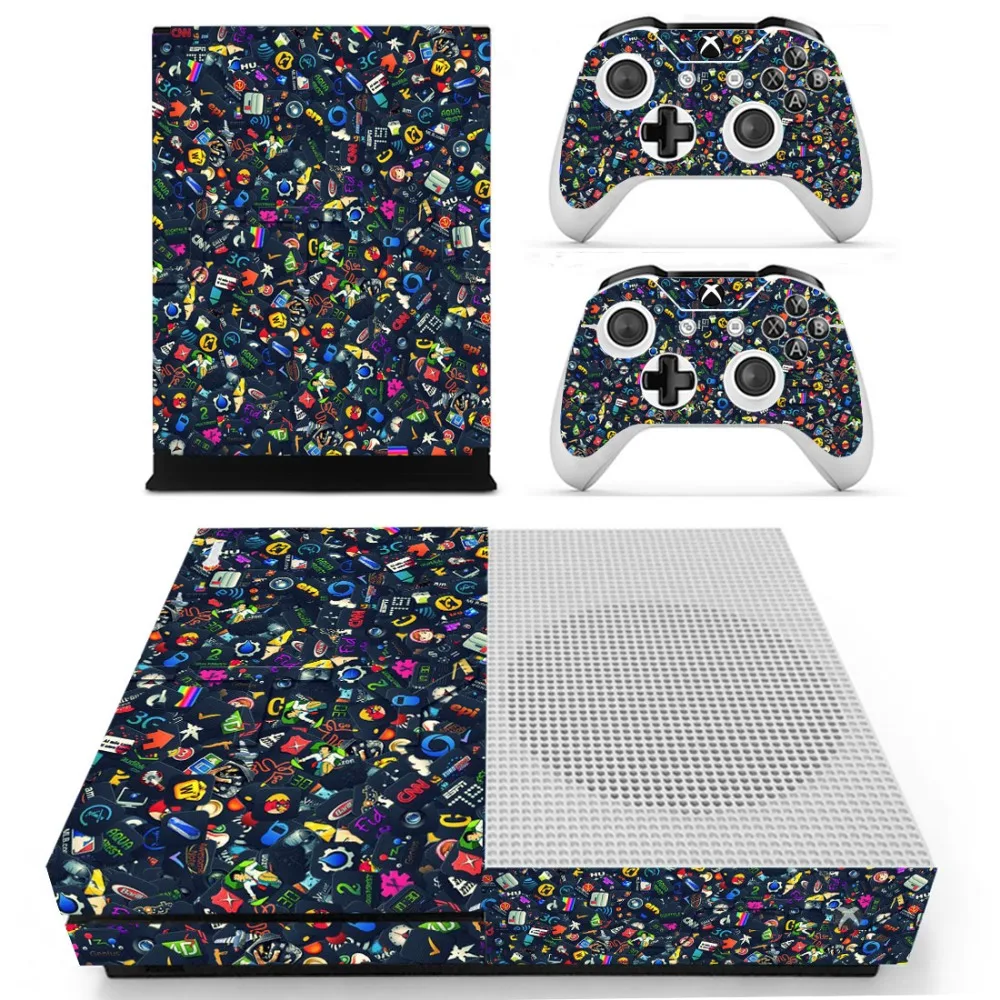 Аниме Рик и Морти Кожа Наклейка для Xbox One S консоли и контроллеры для Xbox One тонкая кожа Наклейка s винил