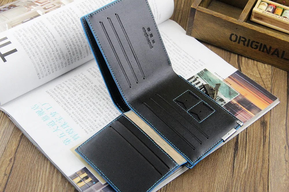 Кошелек мужской кожаный 4 цвета водонепроницаемый | Багаж и сумки