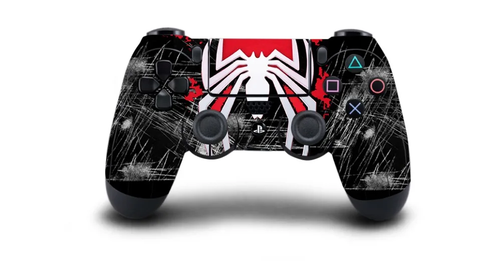 1 шт. наклейка на кожу Человека паука и яда PS4 для Sony Playstation 4 Dualshouck Game Slim Pro
