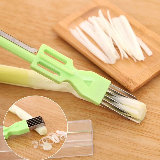 Многофункциональные ножи овощерезка Волшебная Измельченный зеленый лук нож