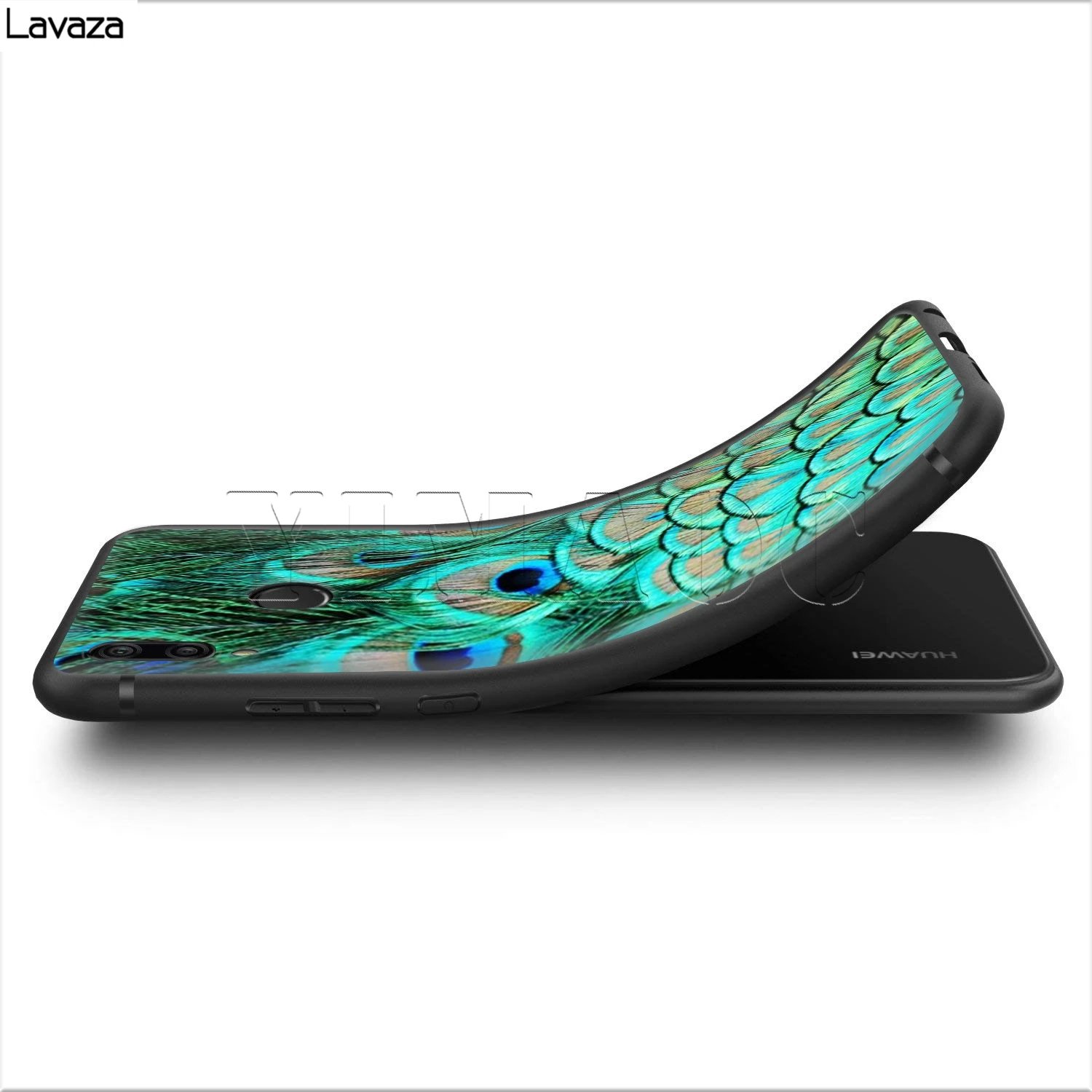Lavaza Бирюза Камень Флора перо чехол для Huawei мат 30 20 Honor 6a 7a 7c 7x 8C 8x9 10 Nova 3i 3 Lite рro Y6 2018 |