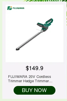 FUJIWARA 7,2 в электрический триммер секаторы садовый газон хедж перезаряжаемые забор ножницы сорняки садовые инструменты
