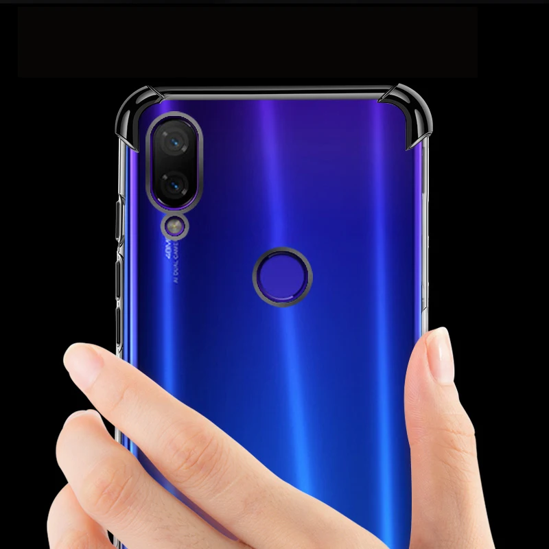Для Xiaomi Mi 9 9T CC9 CC9E Redmi Note 8 7 K20 Pro A3 Lite Note8 чехол 3D Laser Elec plating Airbag противоударный