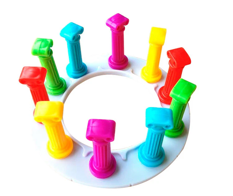 Забавные Domino укладки игрушечные лошадки Crazy колонка башня Дженга коллапс семья интерактивные вечерние партии Tricky творческая игрушка забавн