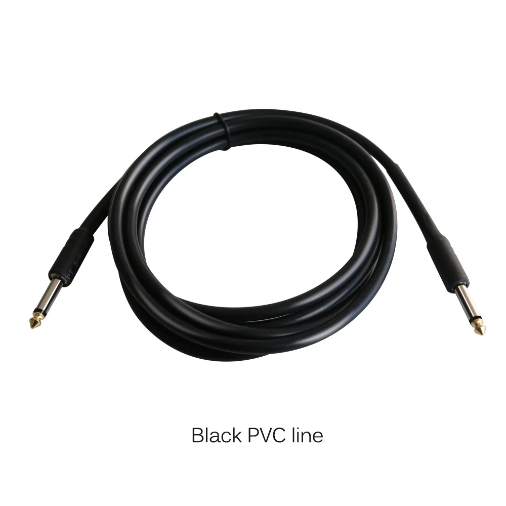 High quality Guitar cable 6.35mm Audio with PVC/Nylon braided for guitar to Sound 1.5M 2M 3M 5M 8M 10M | Электроника
