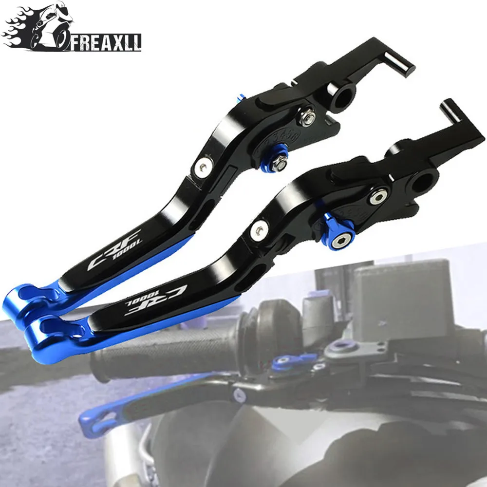 Motorbike Accessories Motorcycle Brake Clutch Levers Adjustable Folding Extendable For Honda CRF1000L CRF 1000L 2015-2018 | Автомобили и