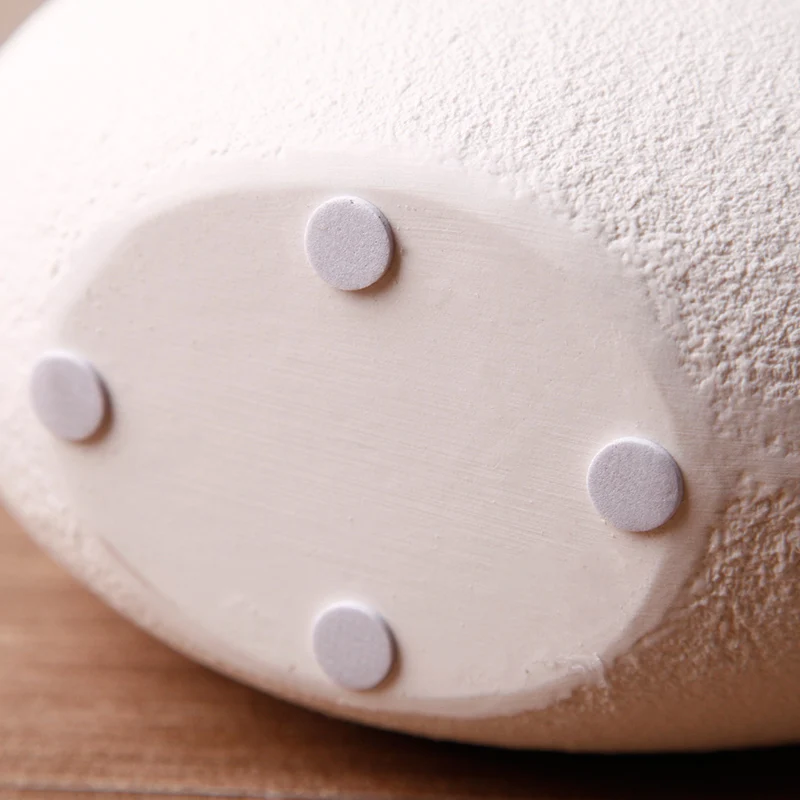 Современная элегантная фарфоровая ваза в форме скорлупы для яиц керамическая