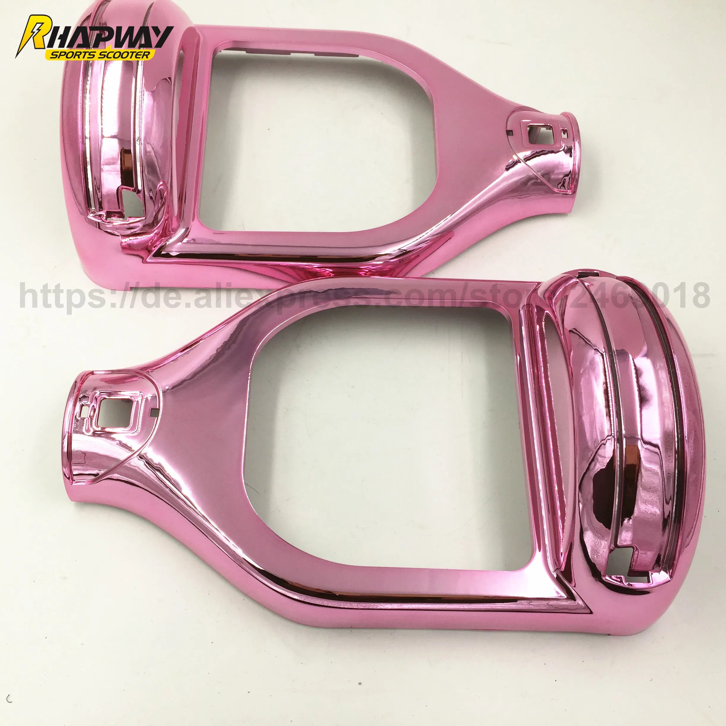 Electric Scooter Plastic Cover Hoverboard Outer Shell Standing Case Chrome Pink for 6.5inch Smart  Спорт и