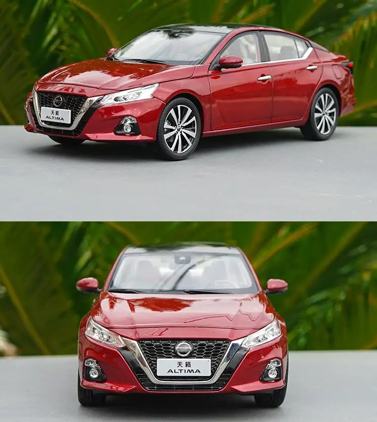 1:18 Масштаб NISSAN ALTIMA 7 передовая модель автомобиля из сплава литая под давлением