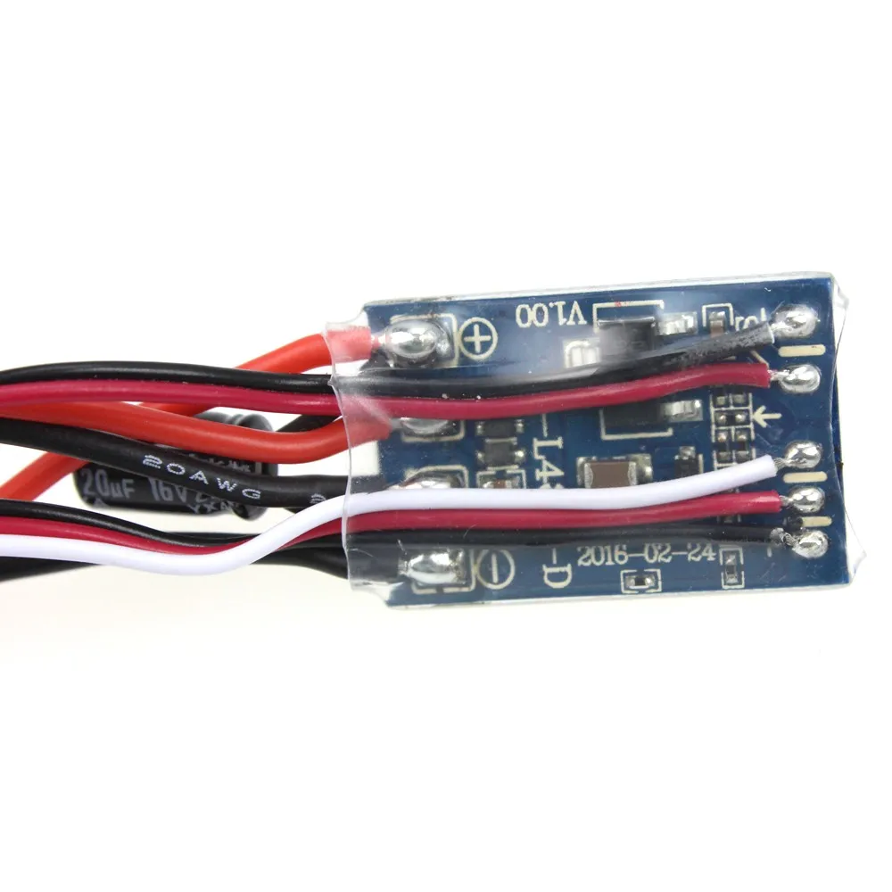 JMT 10A матовый ESC двухсторонний контроллер скорости двигателя с тормозом для 1/16 1/18