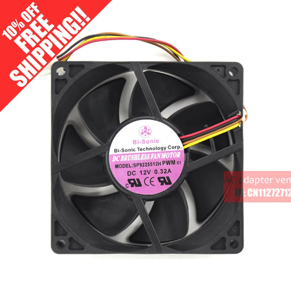 BI SONIC 9025 SP922512H PWM 12V 0.32A 2 провода видео телефон двери 4 Вентилятор охлаждения|cooling fan|4