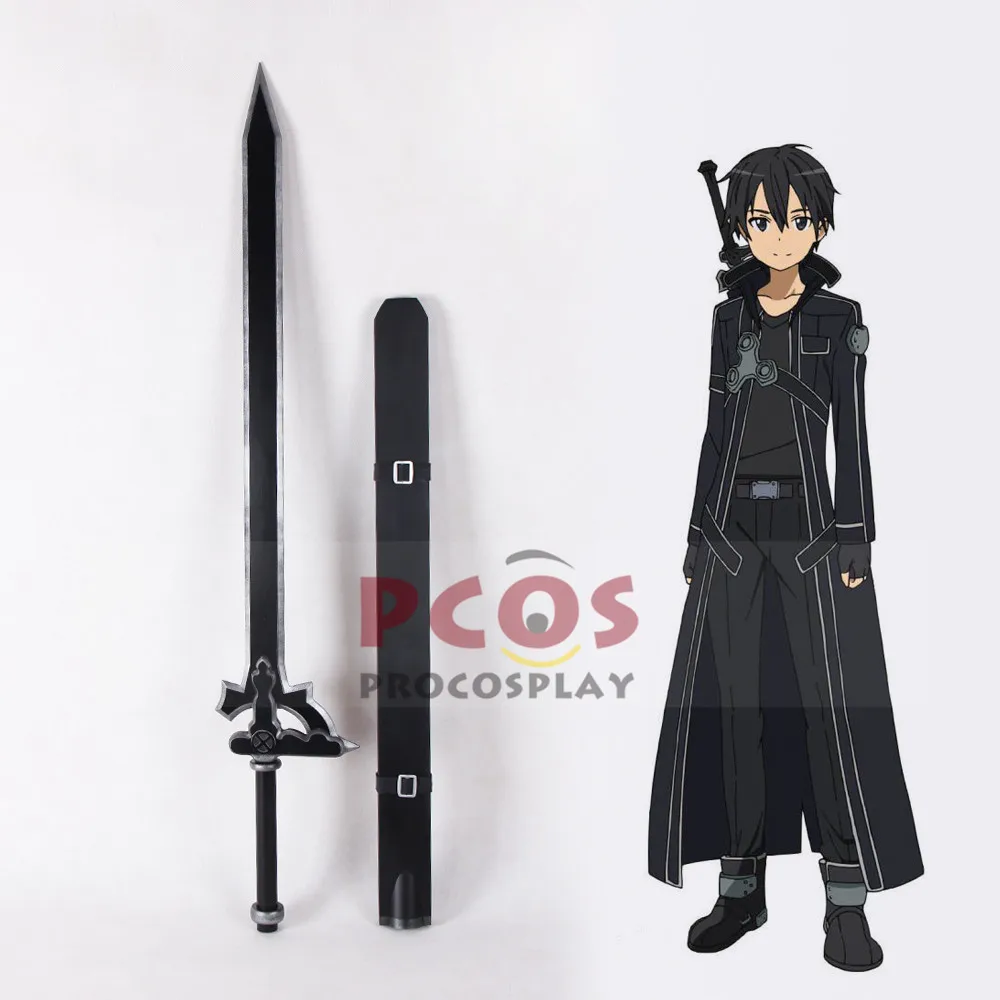 Черный реквизит для косплея kirigoya Kazuto Меч Art Online Kirigaya mp000997|sword cosplay|cosplay propsprop swords |