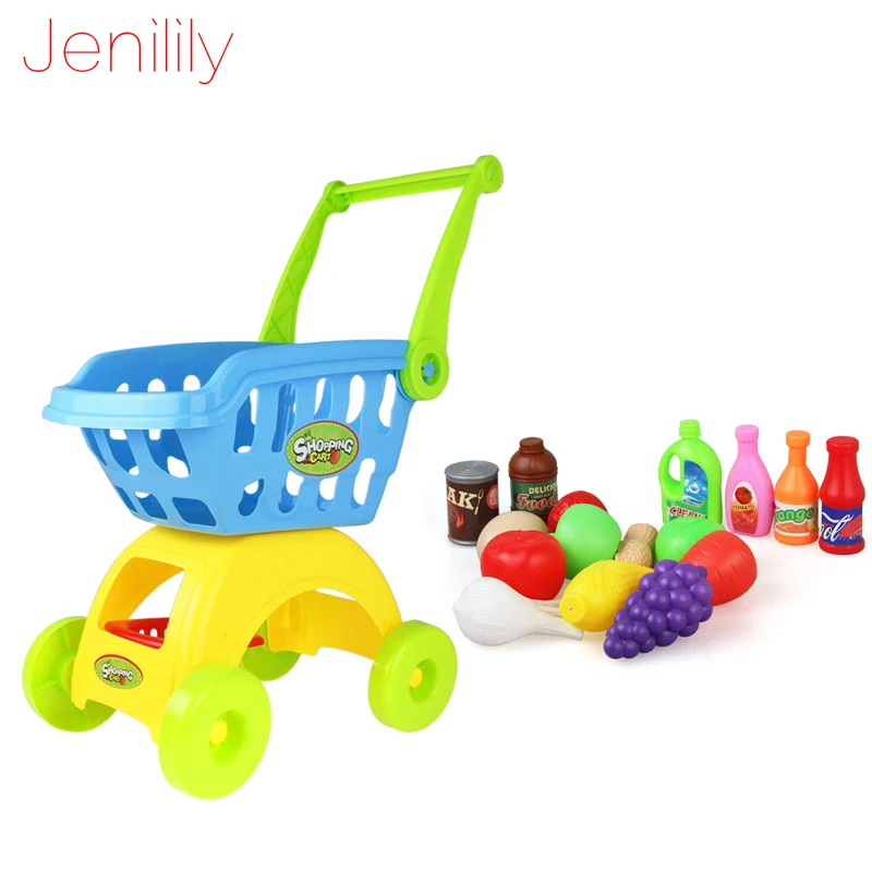 Детский игровой домик Jenilily JN1805 игрушки имитация супермаркета тележка для
