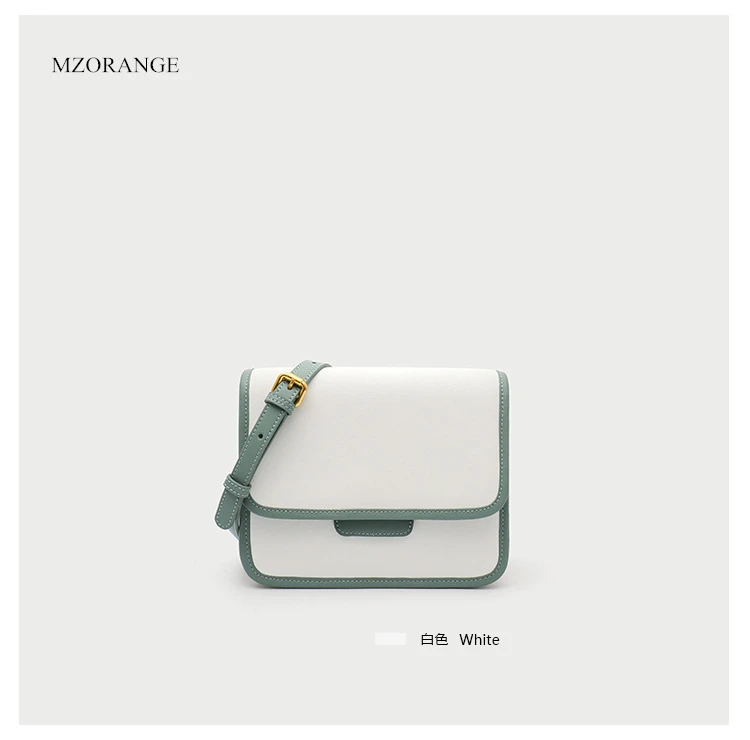 MZORANGE, натуральная кожа, женская сумка, маленькая, простая, одноцветная, боковая, квадратная, сумки для женщин,, женские сумки через плечо
