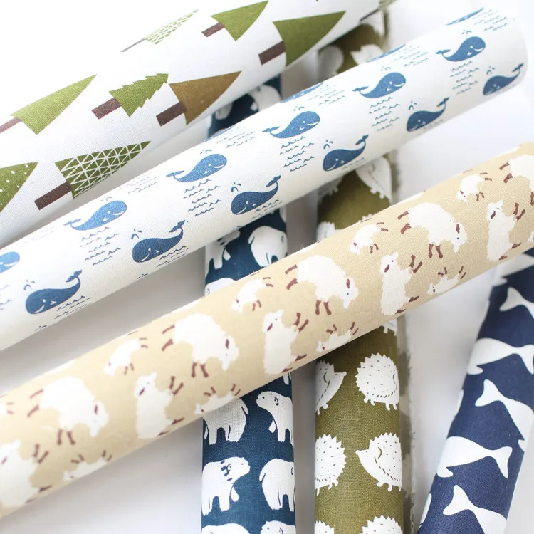 Водонепроницаемый льняной ткани ткань для скатерти лоскутное выкройки diy мешок