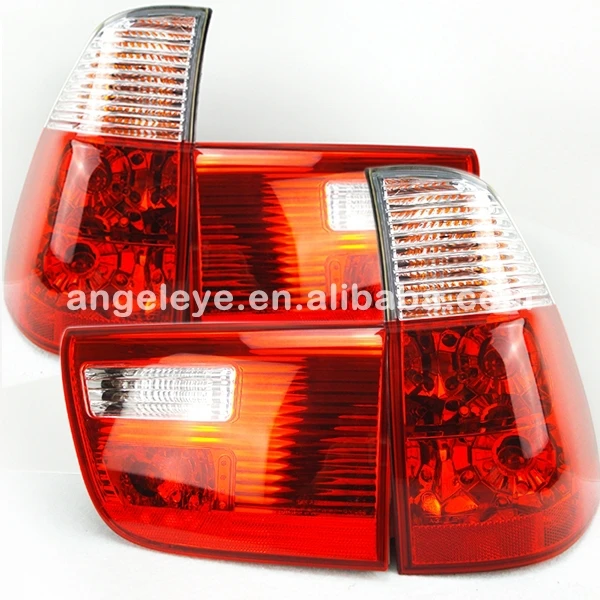 Галогенная лампа для BMW X5 E53 задняя красный белый цвет 2000 2006 год LF|tail lamp|for bmwbmw x5 e53 |
