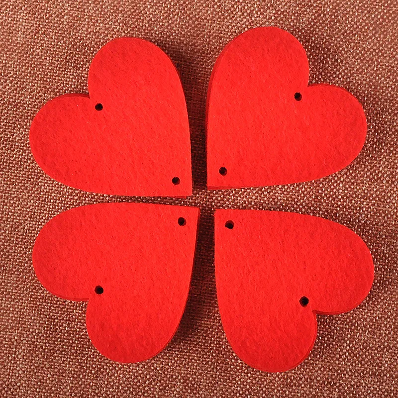 16 шт./пакет нетканые занавески с сердечками для свадебной вечеринки украшения