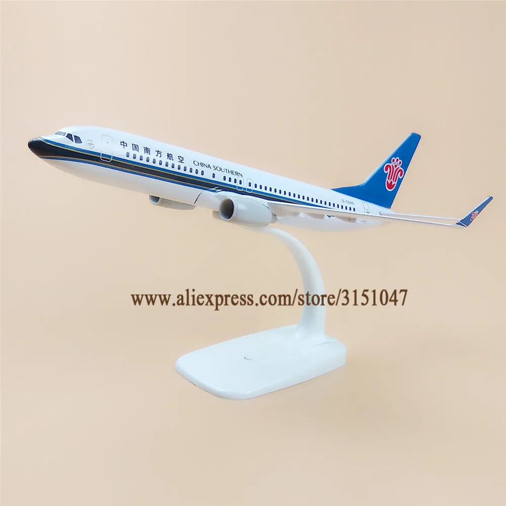 20 см Air China Southern Airlines Boeing 737 B737 модель самолета сплав Металл литье под давлением