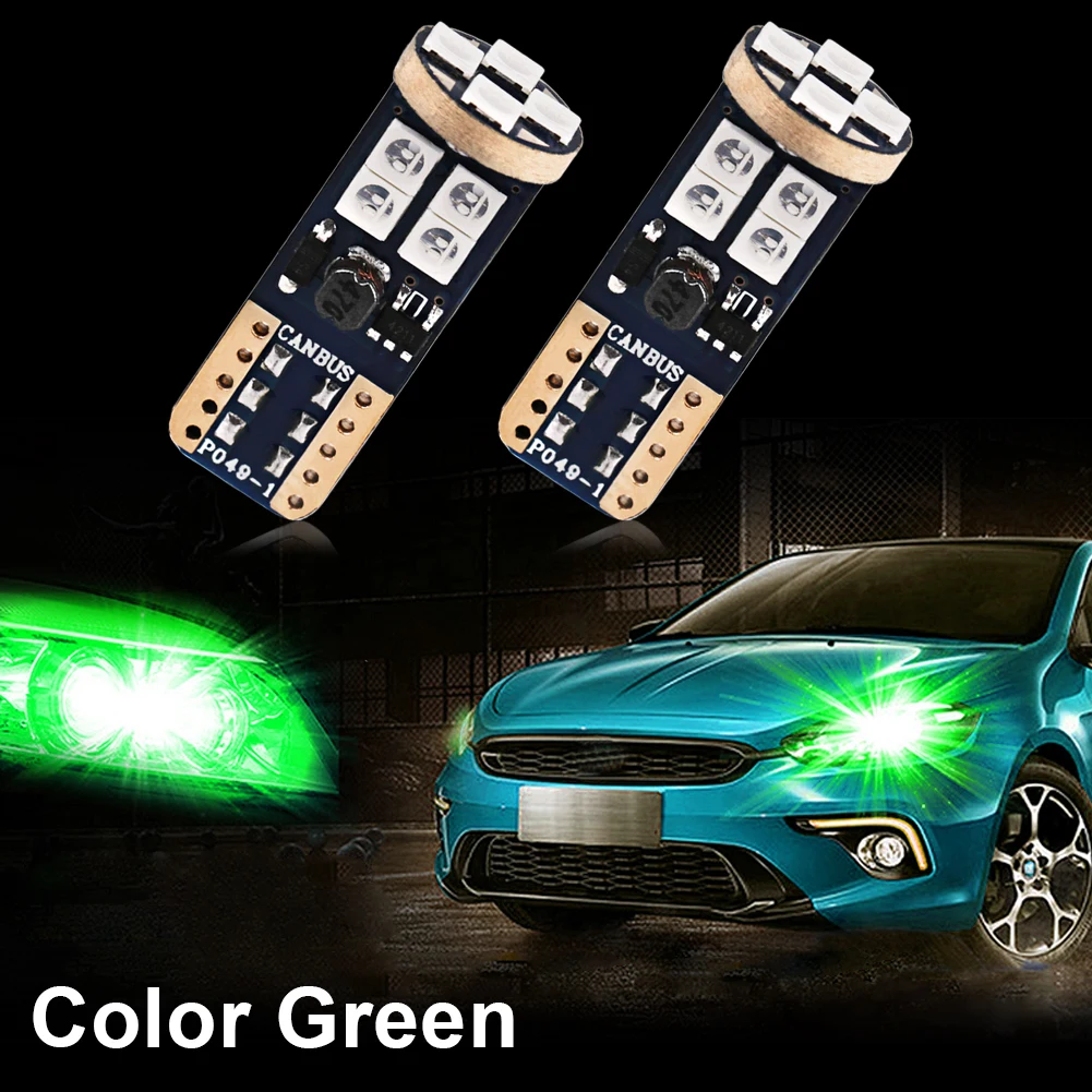 Urbanroad 2 шт. T10 3030 SMD W5W светодиодный автомобильный парковочный светильник супер яркий CANBUS автоматическая лампа для чтения