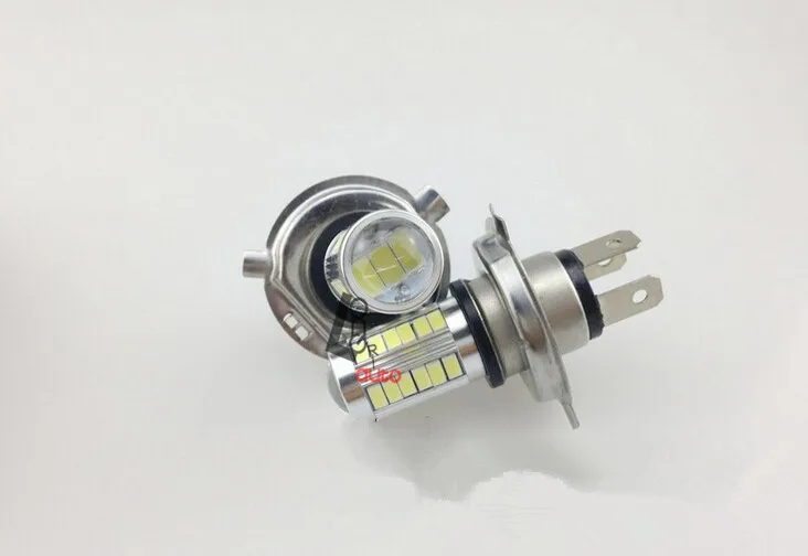 2 шт. Высокая мощность супер яркий H4 5630 33SMD Автомобильный свет светодиодный белый