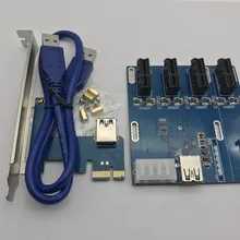 Новинка карта расширения aad PCIe 1 4 PCI express 1X слоты переходная Mini ITX к