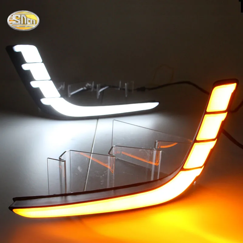 

SNCN LED daytime running lights for Suzuki Swift 2013 2014 2015 2016 drl fog lamp cover 12V ABS