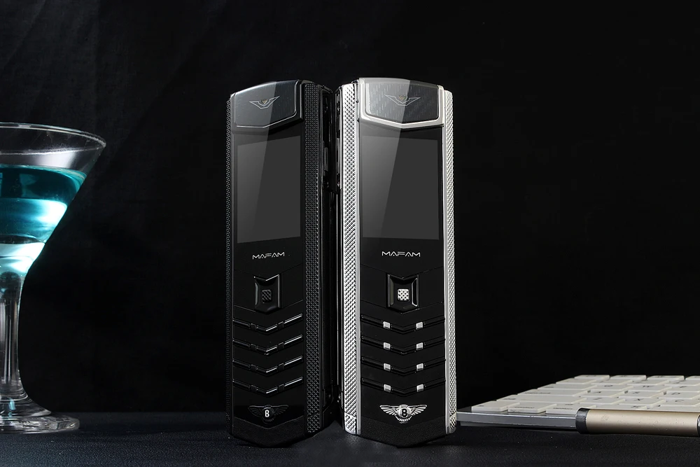 MAFAM Бесплатный кожаный чехол для камеры, две sim-карты, Bluetooth, набор номера, роскошный, для пожилых, невидимый ключ, подпись, K9, мобильный телефон, P281