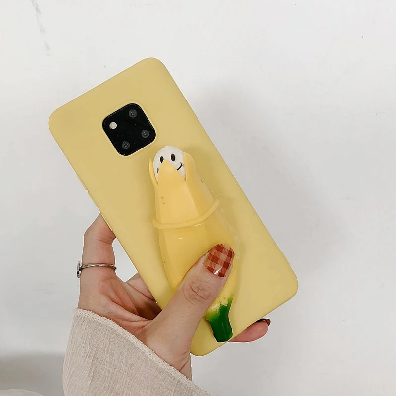 Ainike мягкий чехол для телефона из ТПУ с милым 3D бананом Oneplus 5T 6T 1 + 7Pro |