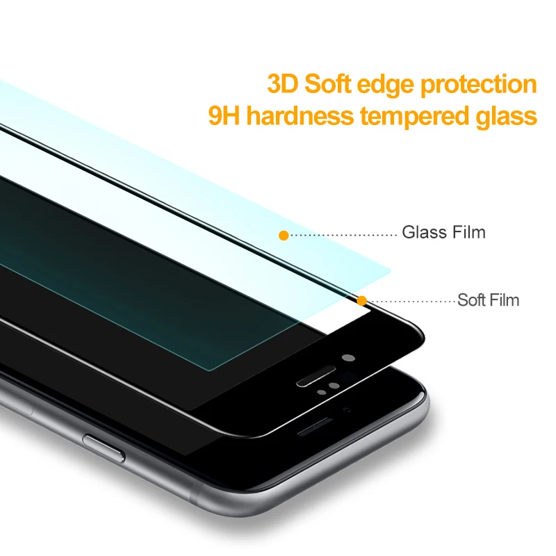 Защитная пленка для экрана SmartDevil iPhone 7 Plus 8 6 6S 6splus закаленное стекло передняя