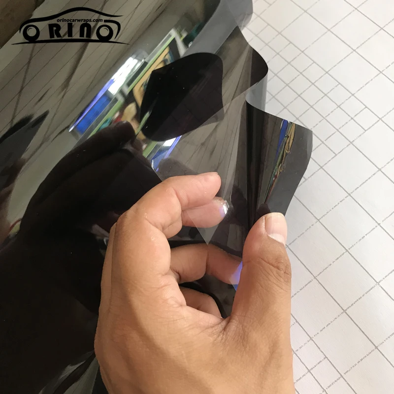 50x200/300/500 см VLT 0,05 авто дома Стекло окна чёрных машин, Тонирующая пленка для автомобиля боковое окно дом коммерческой солнечной защиты