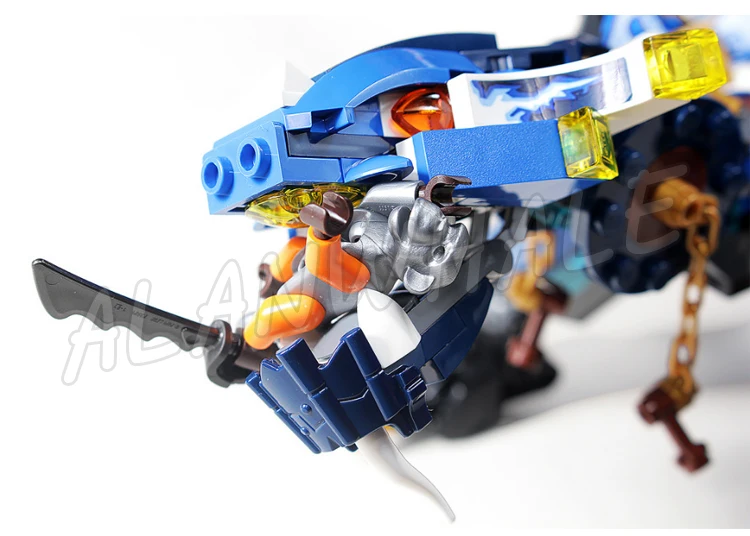 349 шт. Ninja Jay's Elemental Dragon Bule пиратский флаер модель 10446 строительные блоки Cyren Wretc кирпичи, совместимые с Lago