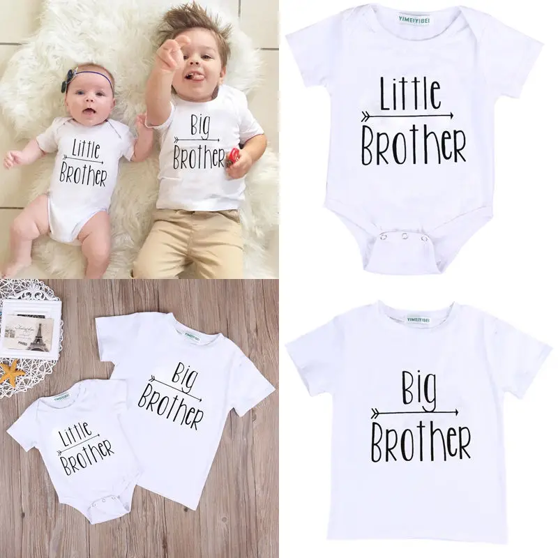 2019 хлопок летняя футболка с буквенным принтом для маленьких и мальчиков коротким