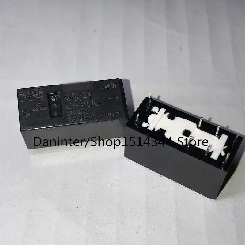 G2RL 24 24VDC 8A 250V DC24V 8 сосны импортная оригинальная 1 шт./лот|Реле| |