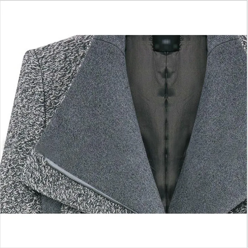 

AILOOGE 2021 European Winter Women Jackets Slim Full Sleeve Turn-down Collar Zipper Patchwork Streetwear Jackets Casaquinho