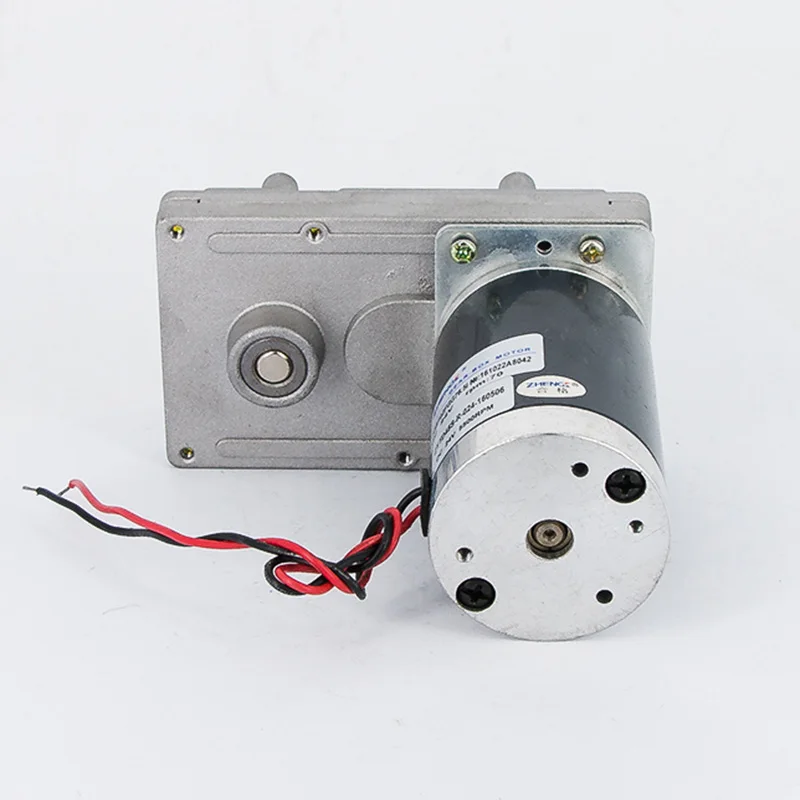 ZHENGKE ZGB102FGG DC 12V 24V двигатель 14/30/70/150/200 об/мин DC мотор-редуктор большой крутящий момент Выход вал