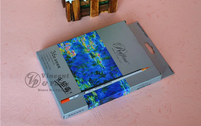 Цветные карандаши для рисования Марко 36 шт. профессиональные нетоксичные