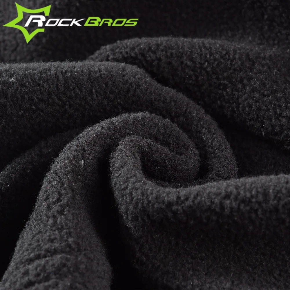 RockBros флисовые теплые зимние велосипедные шапки для спорта на открытом воздухе