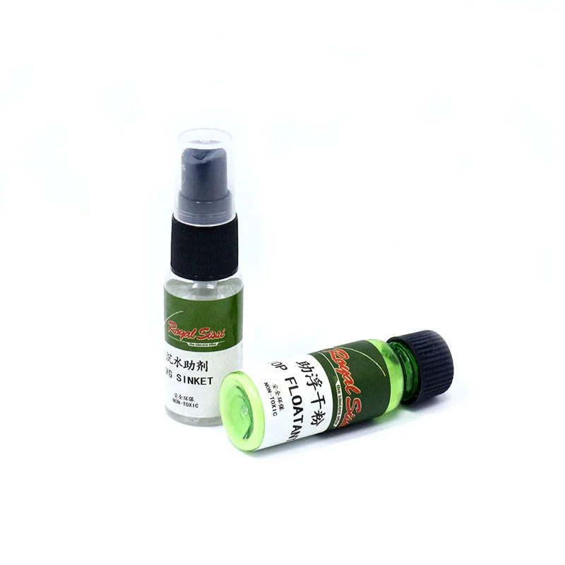 PERSUADER 2 бутылки floatant порошок& sinket добавка на силиконовой основе комбо мух завязывание химический плавающий порошок& wetfly Тонущая жидкость