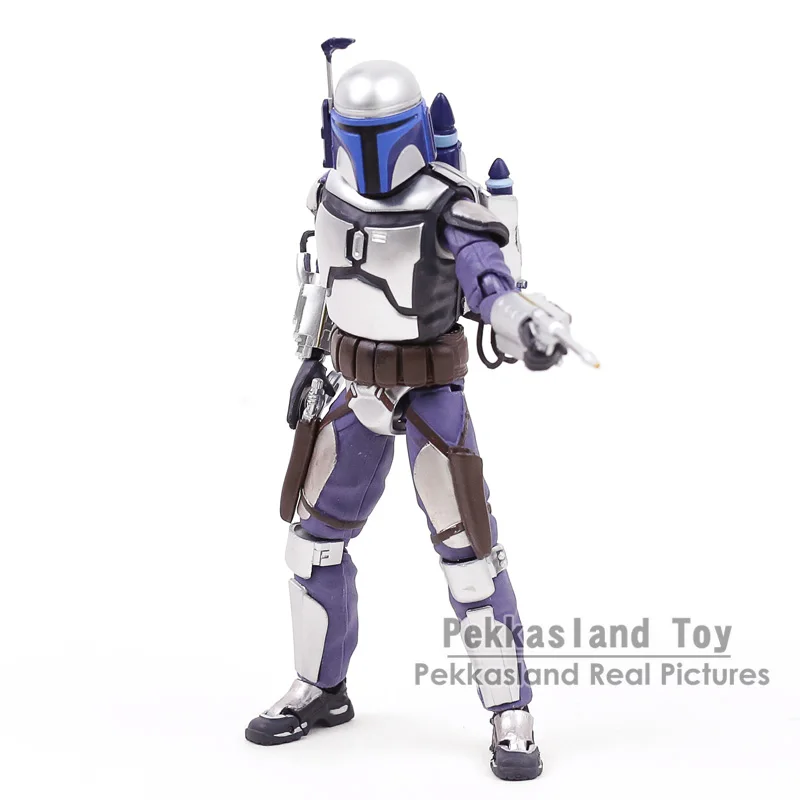 Episode II Jango Фетт ПВХ фигурка Коллекционная модель игрушки 15 см